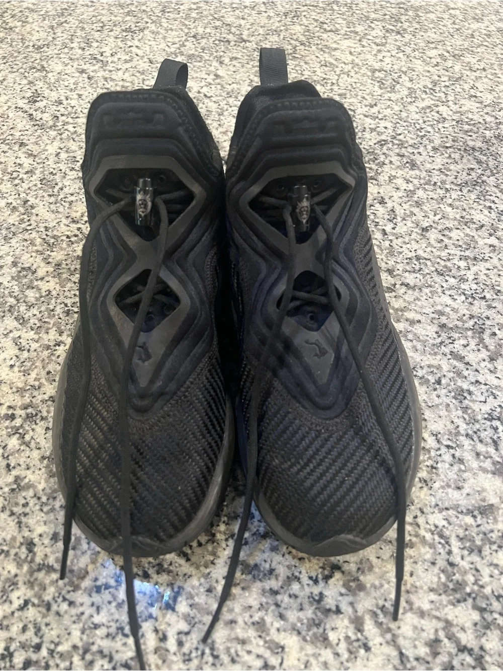 Nike Men's All-Black Athletic Knit Sneakers